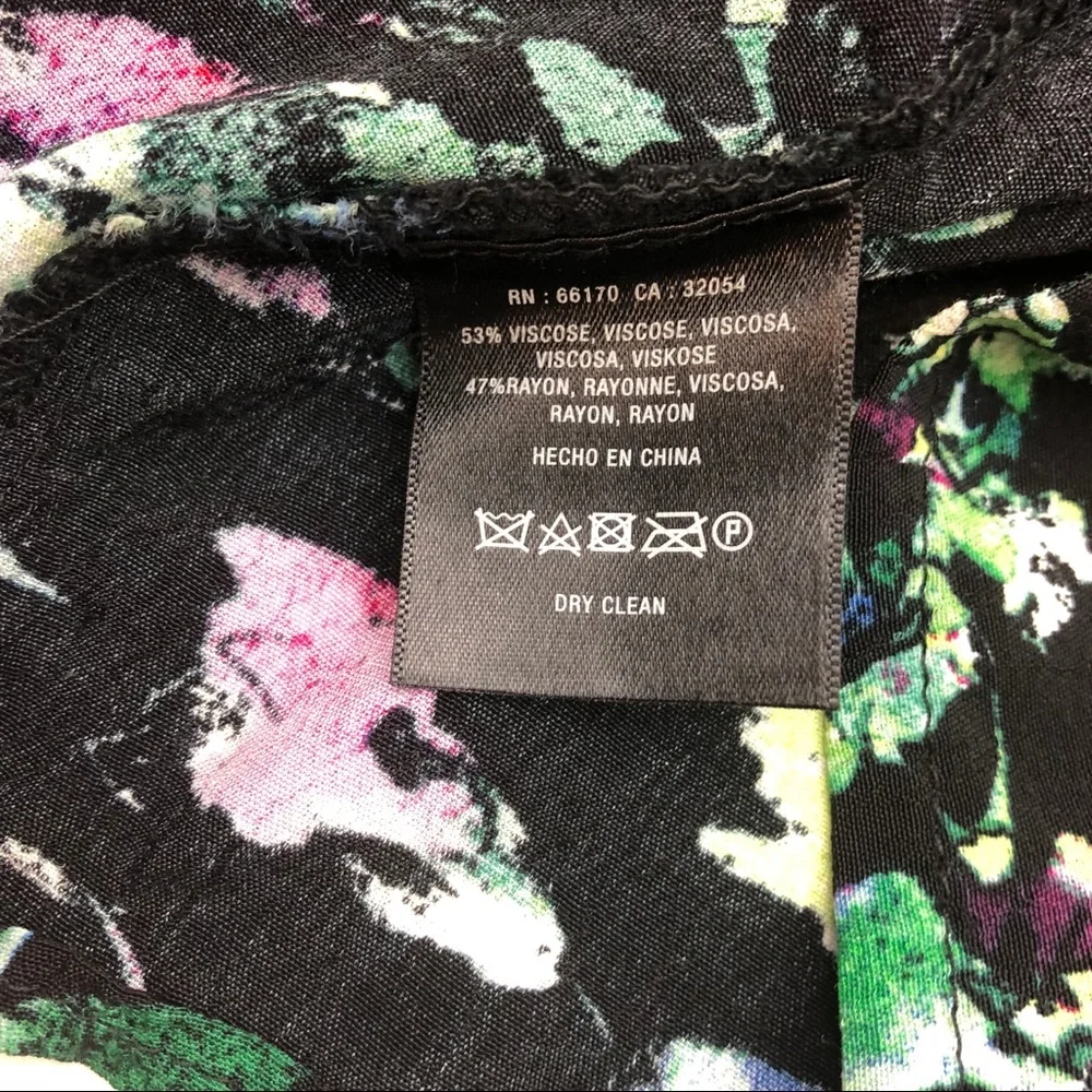 Anthropologie Maeve Petal Palette Floral Tunic Dress